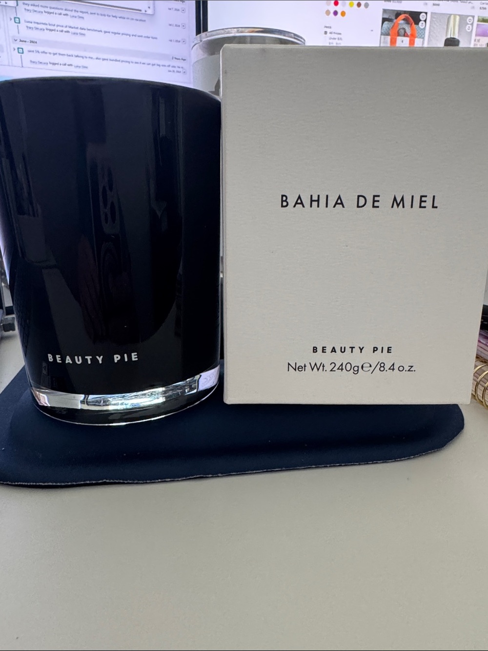 Beauty Pie Bahia De Miel Scented Candle New